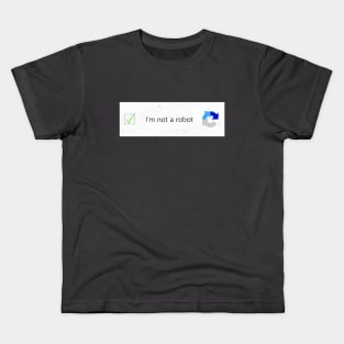 Not a Robot Kids T-Shirt